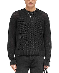 Open Gauge Knit Sweater