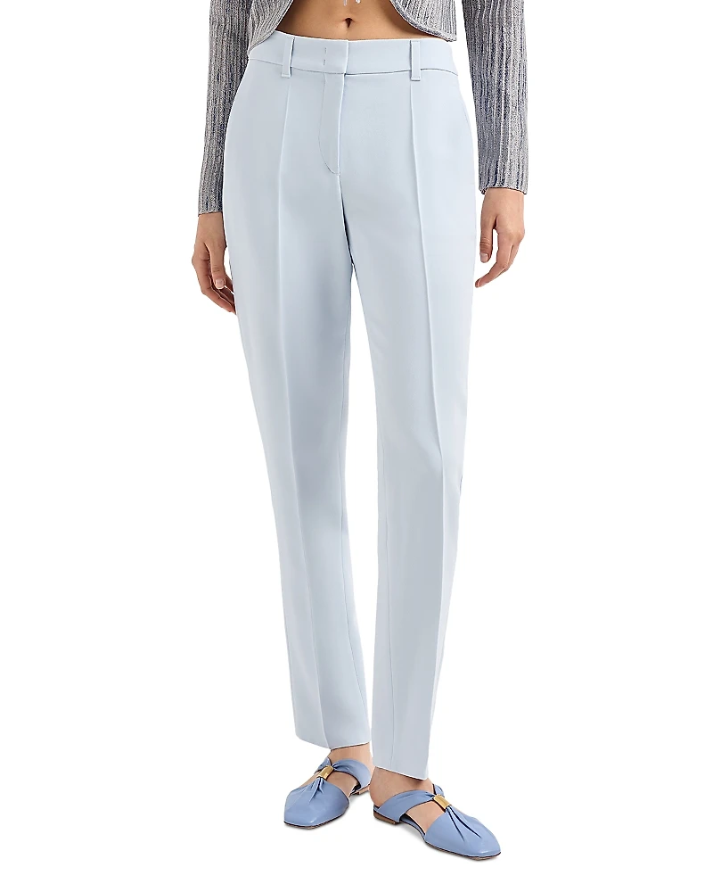 Emporio Armani Cady Crepe Tapered Pants