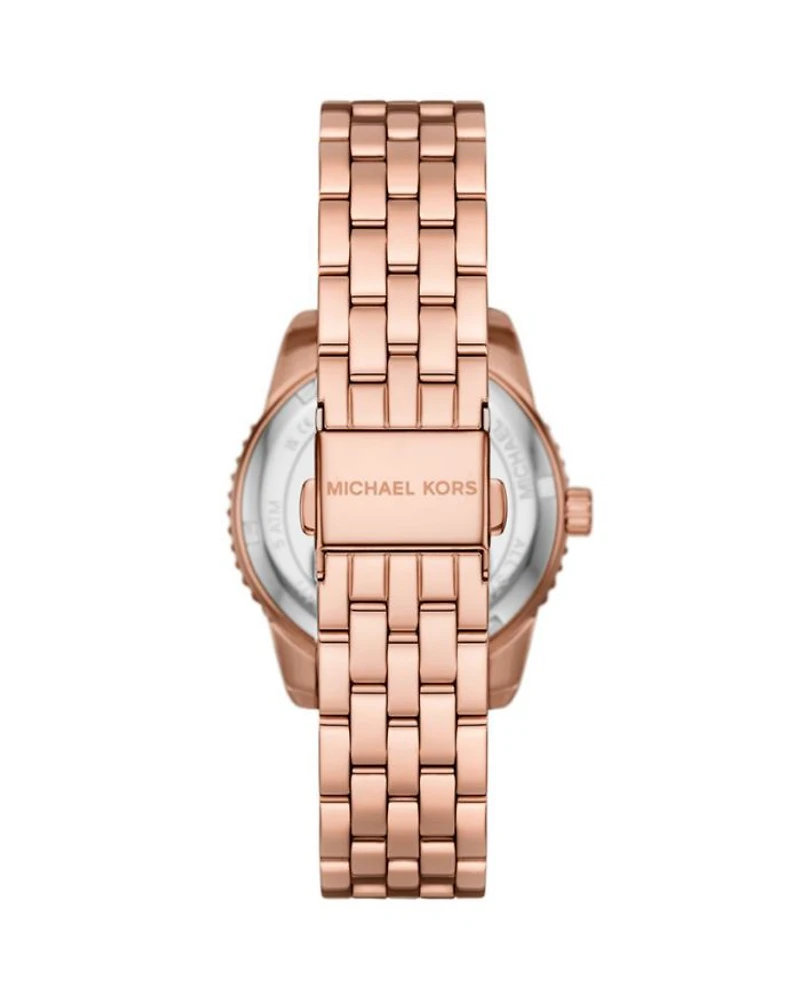 Mini Bryant Chronograph Rose Gold-Tone Stainless Steel Watch, 35mm