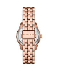 Mini Bryant Chronograph Rose Gold-Tone Stainless Steel Watch, 35mm