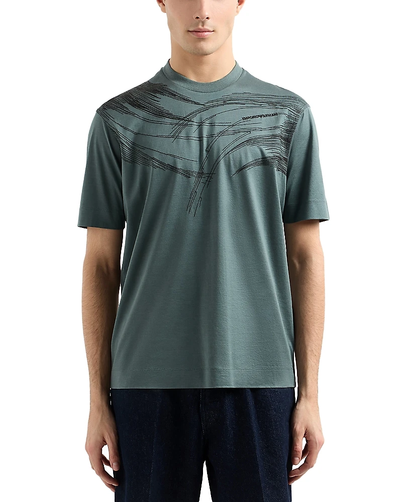 Emporio Armani Short Sleeve Logo Tee