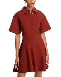 A. l.c. Dell Poplin Dress