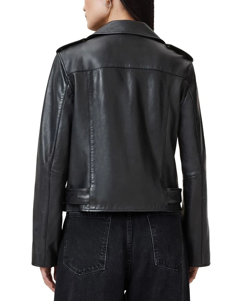 Balfern Leather Biker Jacket