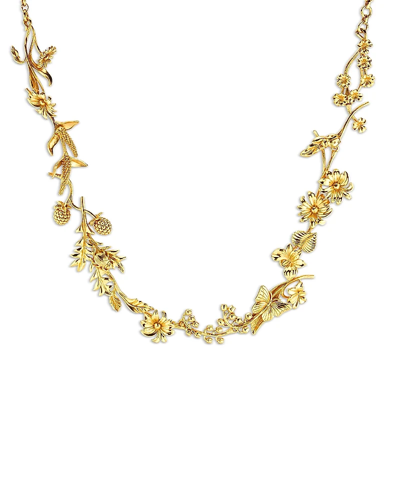Capucine De Wulf Meadow Wildflower Necklace, 16