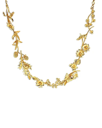 Capucine De Wulf Meadow Wildflower Necklace, 16