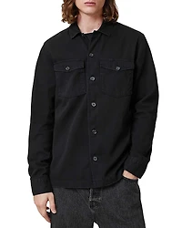 Allsaints Spotter Cotton Button Down Shirt
