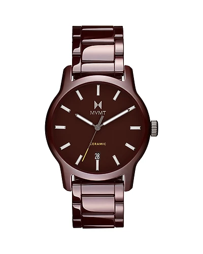 Mvmt Classic Ii Ceramic Watch, 44mm