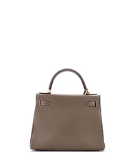 Kelly 28 Handbag Clemence with Gold Hardware