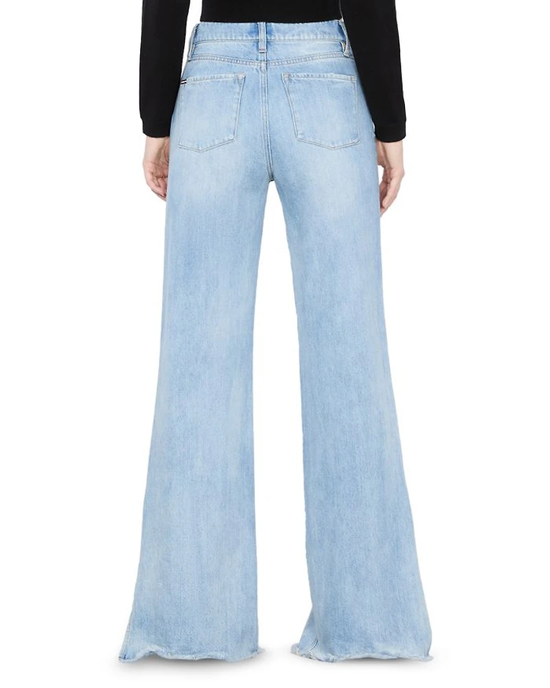 Weezy High Rise Straight Jeans Gemma Light Blue
