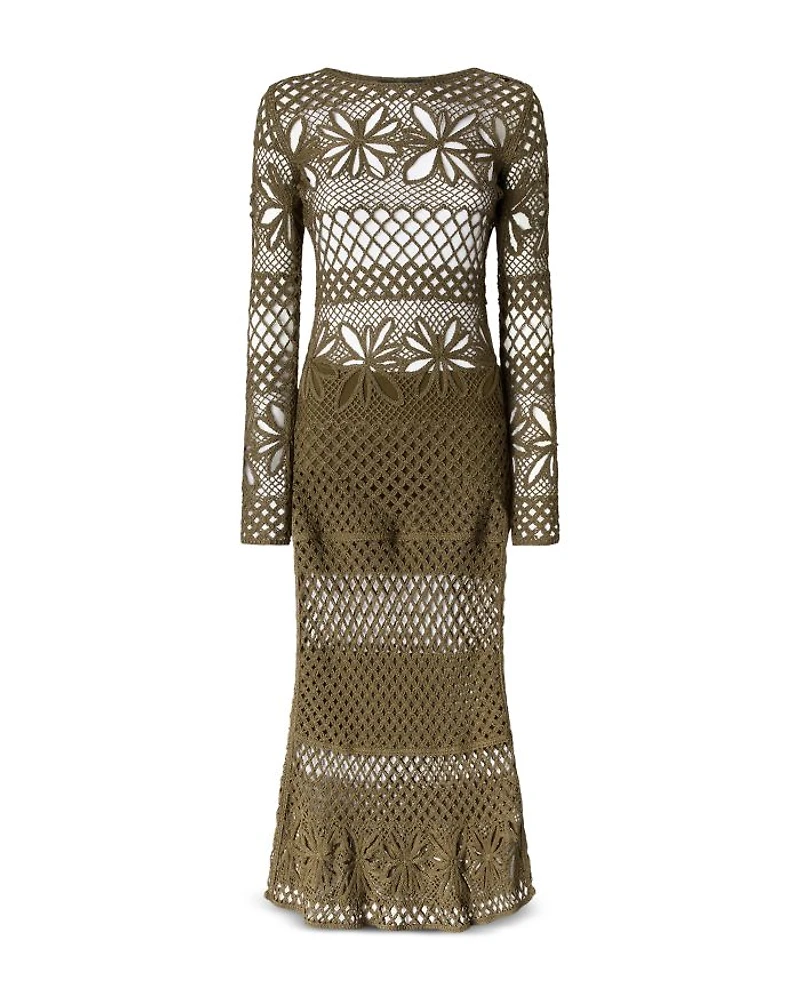 Ortles Abitos Fantasy Net Dress