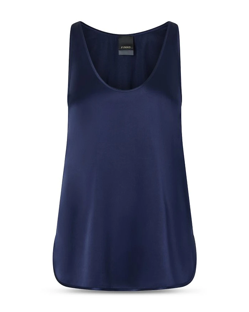 Crazy Canottiera Satin Top