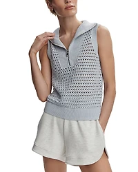 Varley Bains Half Zip Tank