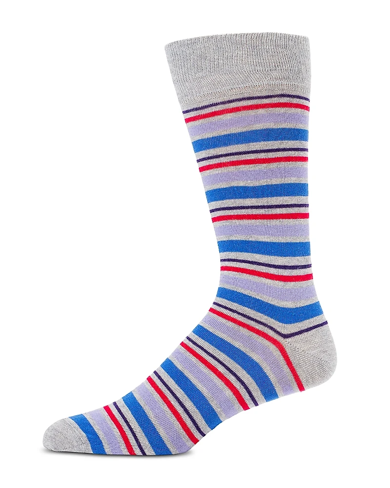 The Men's Store at Bloomingdale's Striped Socks - Exclusive
