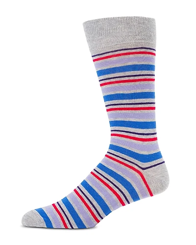 The Men's Store at Bloomingdale's Striped Socks - Exclusive