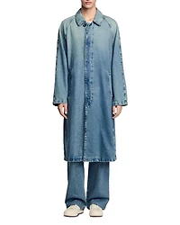 Long Denim Coat