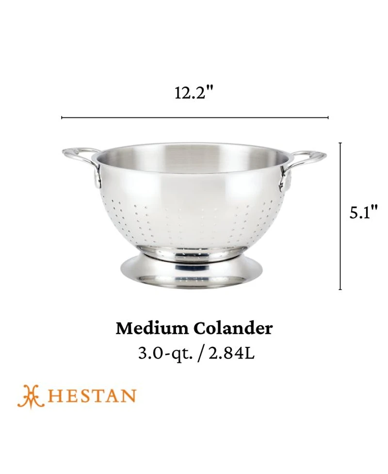 Provisions 3-Quart Stainless Steel Colander