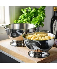 Provisions 2-Piece Stainless Steel Colander Set (3-Qt. & 5-Qt.)