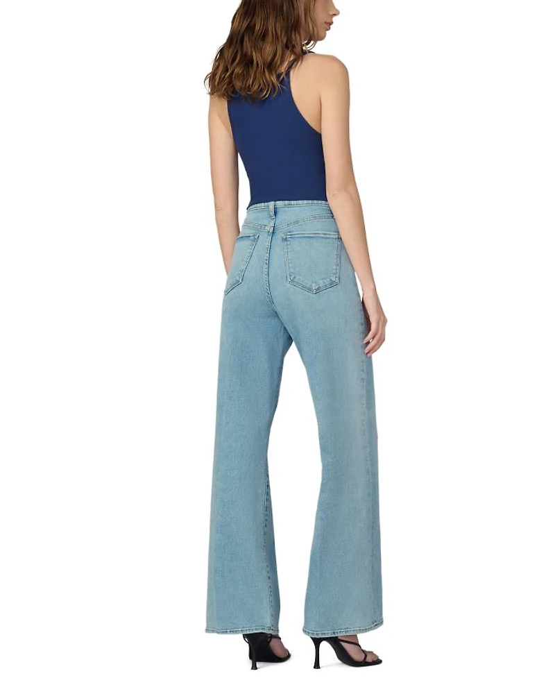 Petite The Mia High Rise Wide Leg Jeans Riveting