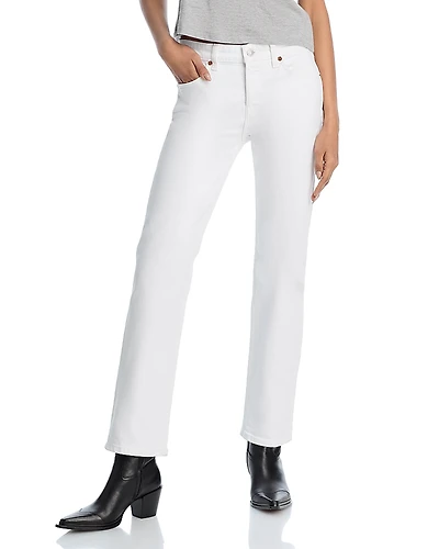 Re/Done Slim Straight Leg Jeans