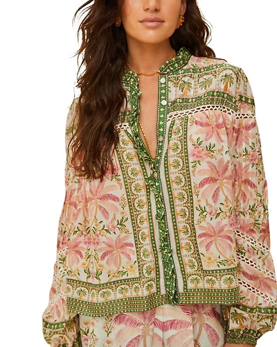 Palm Dream Blouse
