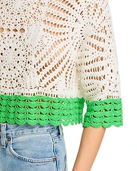 Kristina Crochet Top