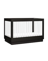 Harlow Acrylic 3 in 1 Convertible Crib with Toddler Bed Conversion Kit