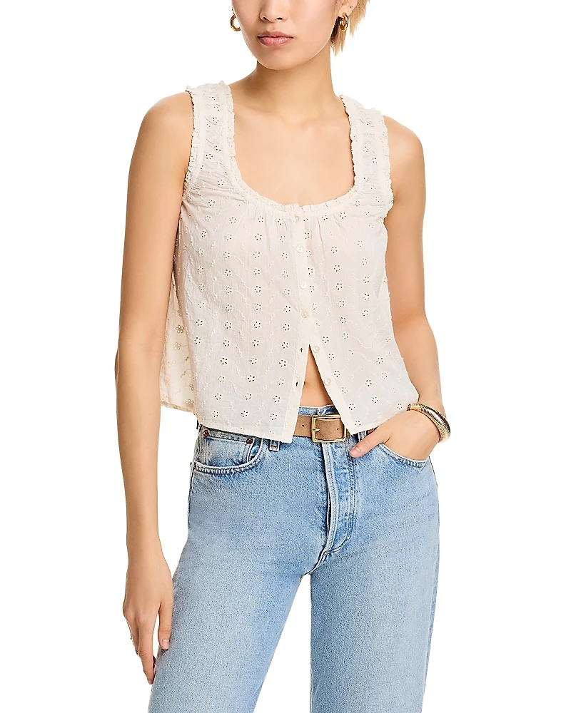 Aqua Eyelet Tank - Exclusive