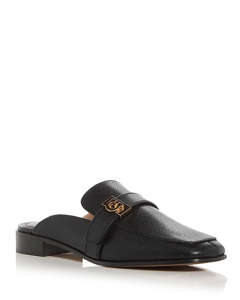 Ferragamo Women's Mavira Gancini Loafer Mules