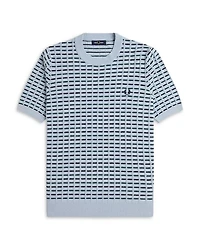 Boucle Ribbed Knit Tee