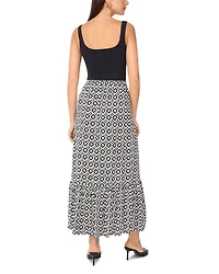 Ruffle Midi Skirt