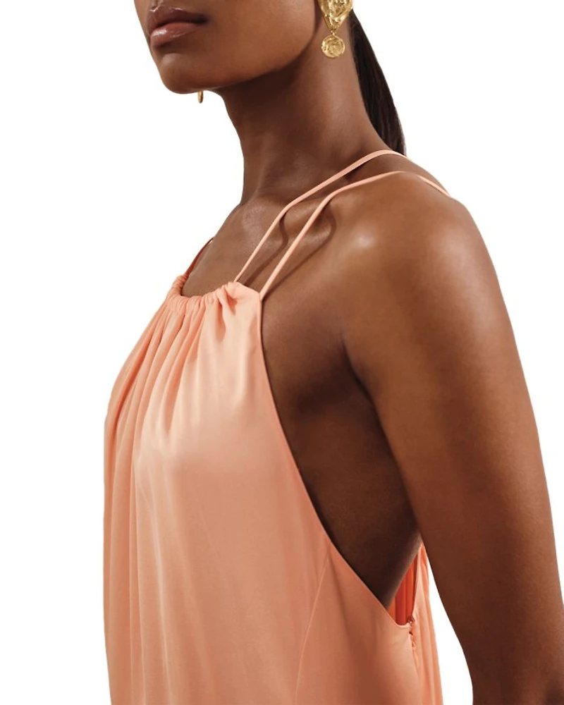 Tallie Satin Halter Dress