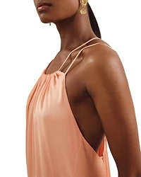 Tallie Satin Halter Dress