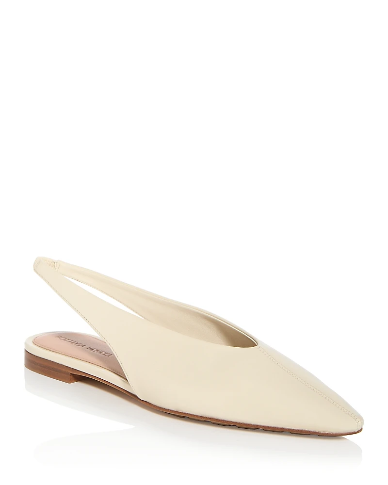 Bottega Veneta Women's Sofia Slingback Flats