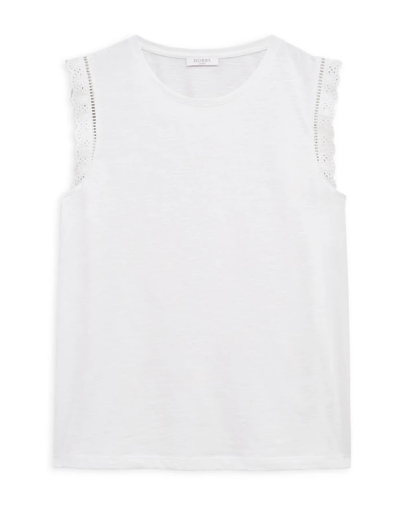 Leia Embroidered Top