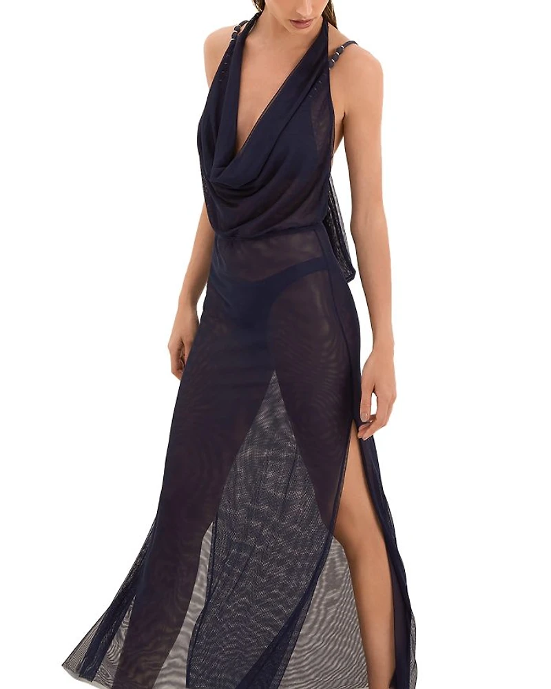 Tilly Halter Dress Swim Cover-Up