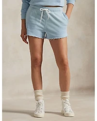 Lightweight Fleece Drawstring Shorts