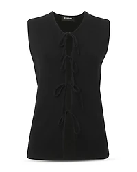 Tie Front Detail Top