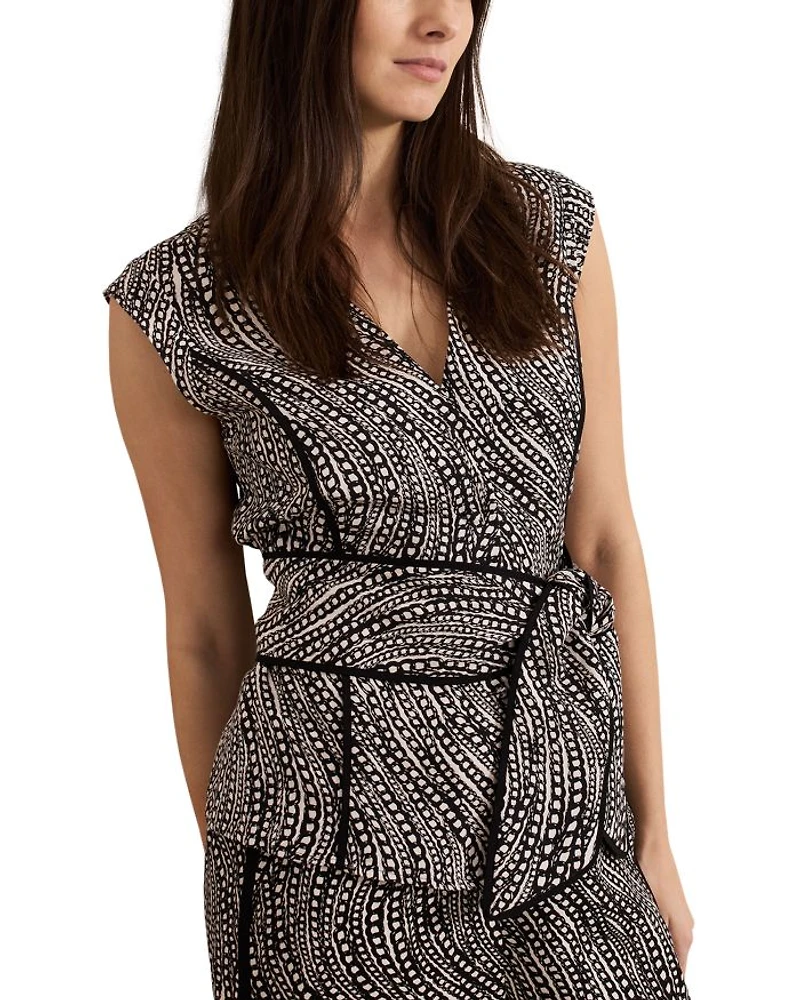 Mariana Chain Print Top