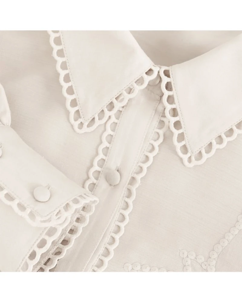 Aneira Sequin Blouse