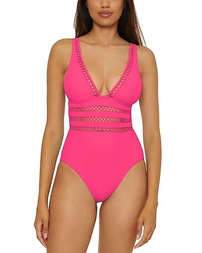 Becca by Rebecca Virtue Modern Edge One Piece Swimsuit