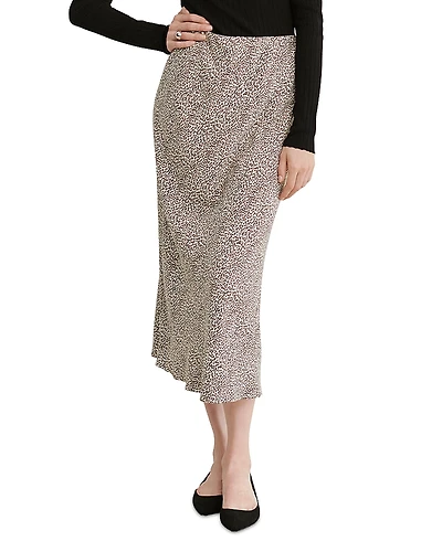 Jenni Kayne Leopard Print Slip Skirt