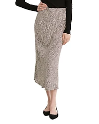 Jenni Kayne Leopard Print Slip Skirt