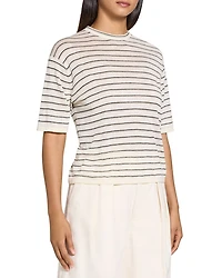 Boyfriend Tee Linen-Blend