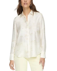 Scottie Silk Blouse