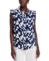 Extended Shoulder Blouse