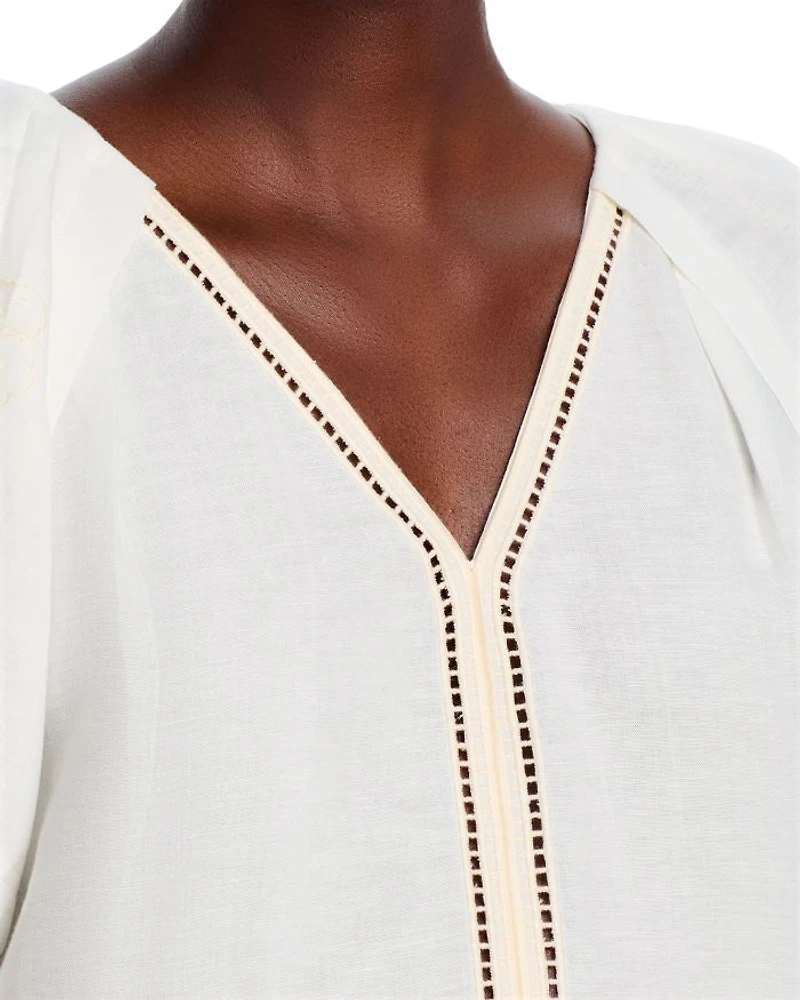 V Neck Blouse