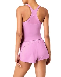 Spanx V Neck Cross Back Tank Top