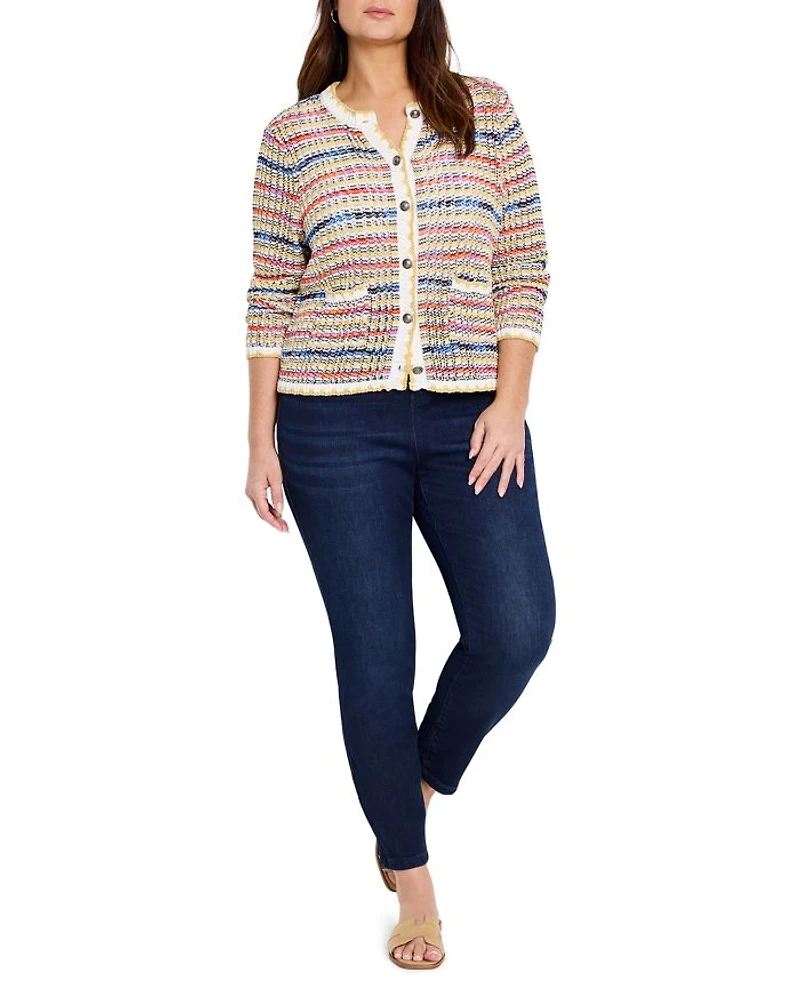 Coastal Crochet Knit Jacket