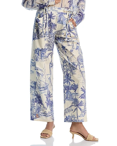 Coniglio Palm Beach Move And Groove Printed Pants