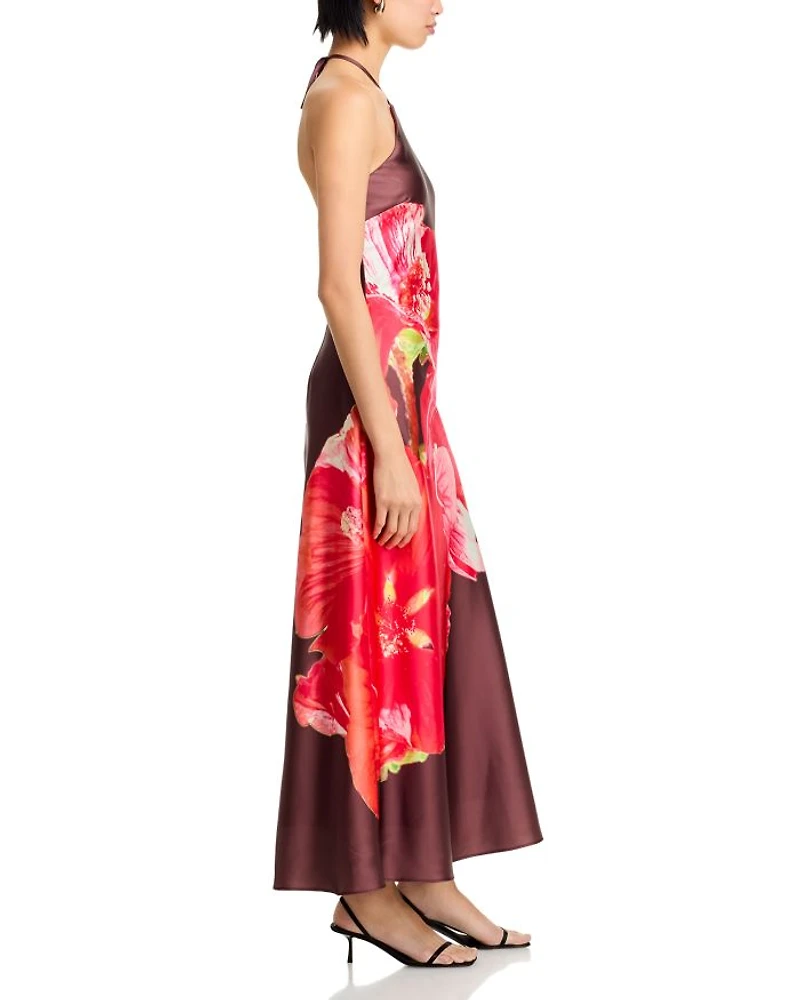 Flora Halter Dress